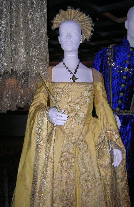 Natalie Dormer Anne Boleyn Gold Gown From The Tudors Season 2 Designed By Joan Bergin Natalie