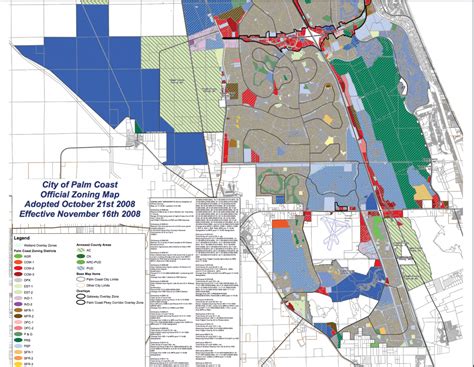 Maps Flagler County Map Of Palm Coast Florida Area Printable Maps