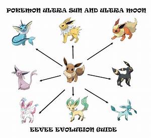 Quot Pokémon Ultra Sun And Ultra Moon Quot Eevee Evolution Guide Levelskip