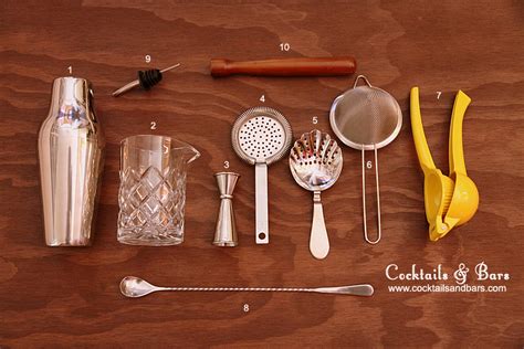Essential Bar Tools For A Home Bar Cocktails And Bars