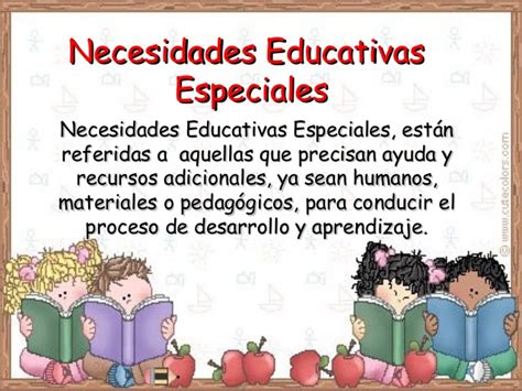 El Concepto De Necesidades Educativas Especiales Eoe De Lucena