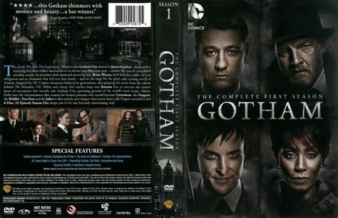 Gotham Season 1 2014 R1 Dvd Cover Dvdcovercom