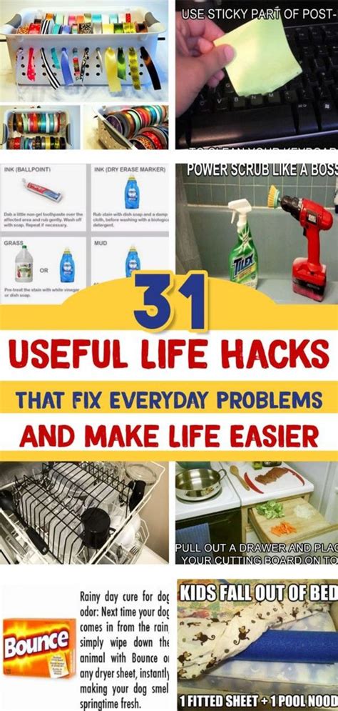 Useful Life Hacks 31 Good To Know Tips And Hacks That Will Make Life