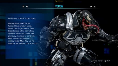 Agent Venom Marvel Vs Capcom Infinite Mods