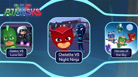 Pj Masks Hero Academy 🎓 Owlette Vs Night Ninja Watch Out For