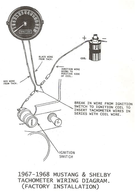 Wiring A Tachometer Diagram