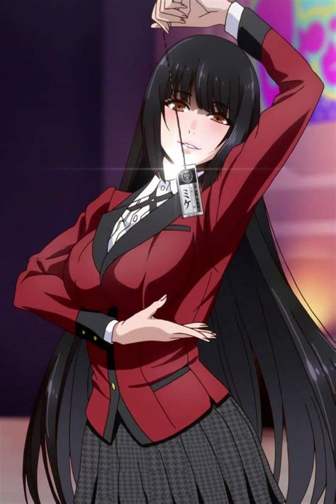 She's a transfer student at hyakkaou private academy and the classmate of ryota suzui and mary saotome. Yumeko Jabami wallpaper by qp_ALDAIR_qp - 95 - Free on ZEDGE™