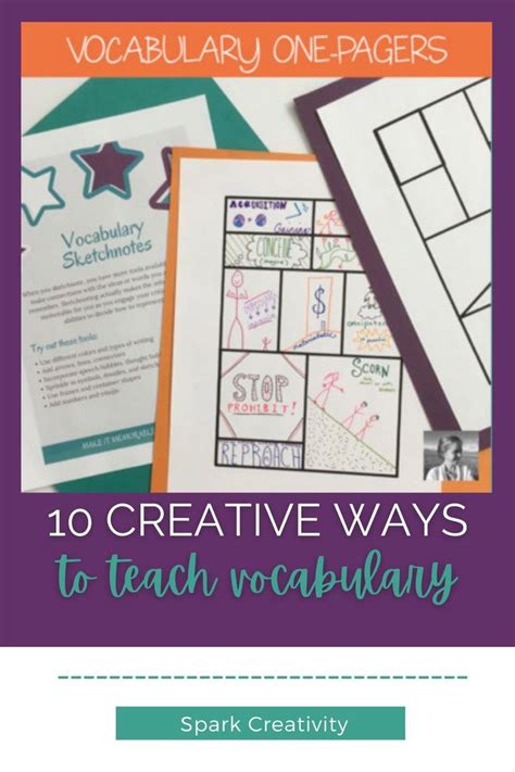 067 10 Creative Ways To Teach Vocabulary In 2022 Teaching