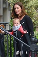 Emily Blunt took seven-months-old daughter Hazel to go for a walk in ...