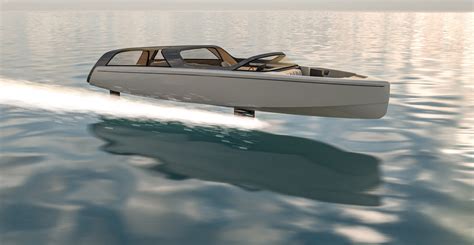 All Electric Glass Tender Literally Glides Above The Water