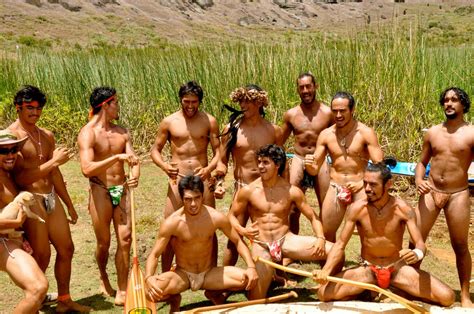Tivipelado Naked Dance Men Rapanui