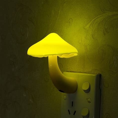 Mushroom Shaped Soft Light Night Lamp Radianthomelighting