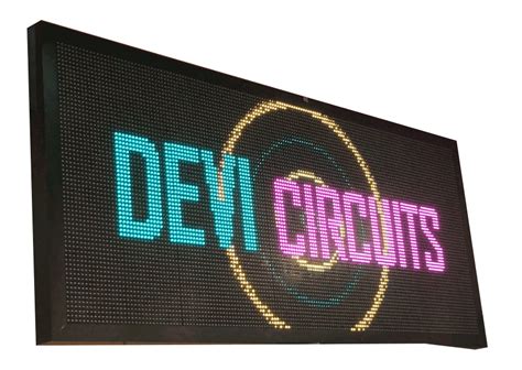 Bbs Devices Led Multi Color Display Board At Rs 3500square Feet In