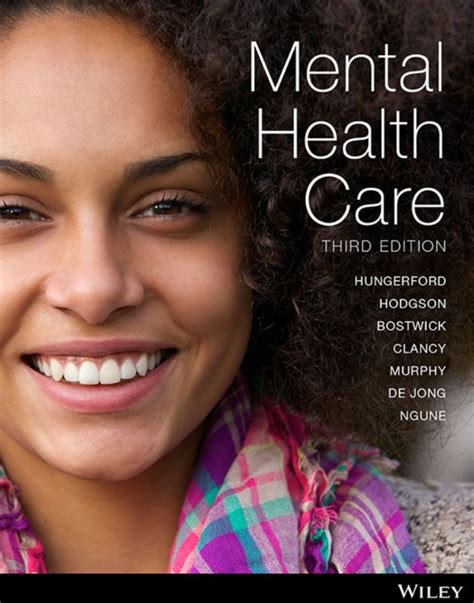 Huge challenges of covering mental health. Mental Health Care, 3rd Edition | $65 | 9780730363293, 9780730363026 | Wiley Direct