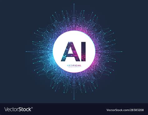 Artificial Intelligence Logo Artificial Royalty Free Vector