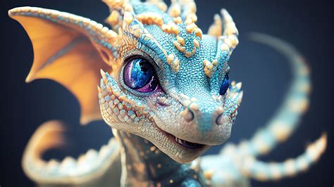 Cute Dragon Wallpaper 4k Abstract Dragon Midjourney