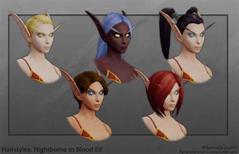 Blood Elf Customization Thread For The Sin Dorei General Discussion World Of Warcraft Forums