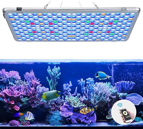 Bozily Aquarium Lights Led 300w Full Spectrum Coral Reef Light For Aquarium Tanks
