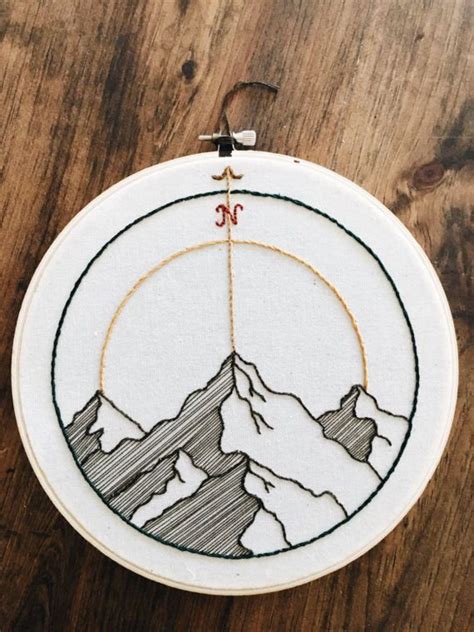 Cross stitch pattern pdf fabric: Northern Mountains - Mountain Atelier - Mountain ...