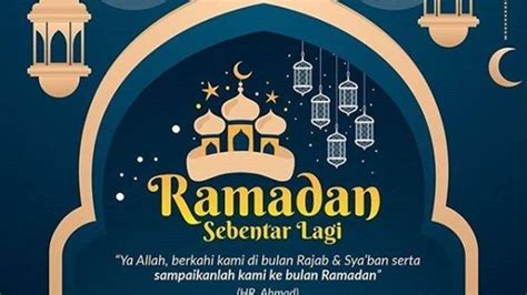 Berapa Hari Lagi Ramadhan 2021 Kapan Ramadhan 2021 Tribun Pontianak