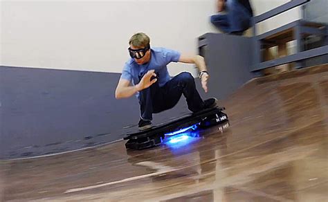 Tony Hawk Rides The First Real Hoverboard Amazing