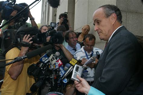 No Stranger To Marital Strife Rudy Giuliani Wags A Finger At The