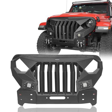 Hooke Road Jeep Wrangler Front Bumpers Mad Max Front Bumpers Full