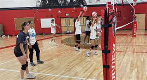 Nike Volleyball Camp At Fairview High School