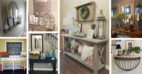 37 Best Entry Table Ideas Decorations And Designs For 2017
