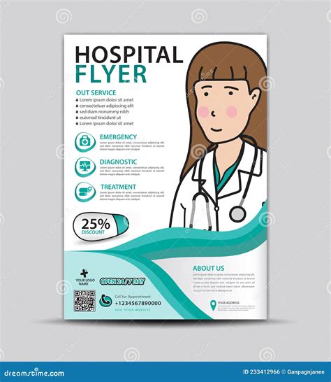 hospital flyer template brochure cover healthcare medical brochure design leaflets for clinic