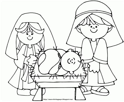 You can print or color them online at getdrawings.com for absolutely free. Jesus Birth Coloring Page - Coloring Home