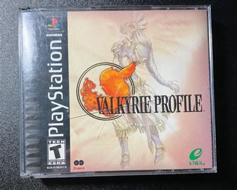 Valkyrie Profile Ps1 Playstation 1 2000 No Manual Tested Enix Rpg