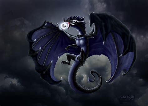 Black Magic Dragon By Horselessherder On Deviantart