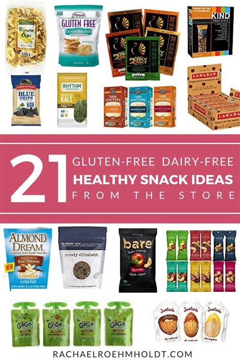 21 Healthy Store Bought Gluten Free Dairy Free Snacks Gluten Free