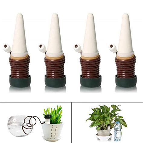 4pcsset Automatic Plant Waterers Plant Watering Devices Automatic