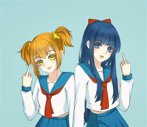 Hd Wallpaper Pop Team Epic Poputepipikku Anime Anime Girls Popuko