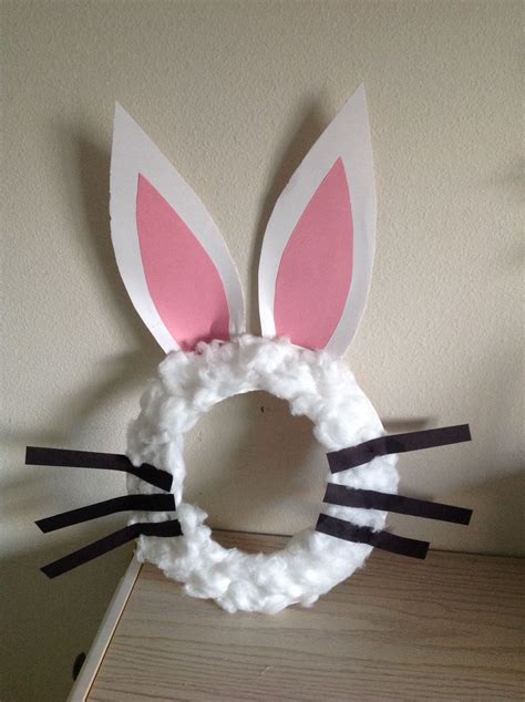 Our Version Of Easter Bunny Mask Made From A Paper