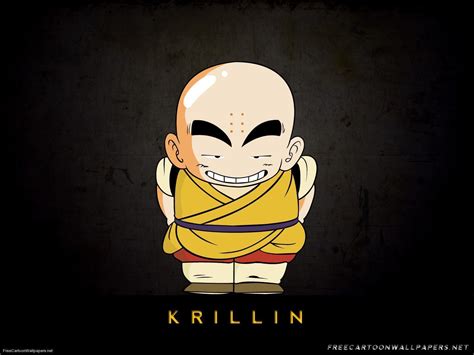 An awesome illustration of krillin doing his iconic destructo disk attack that he used. 75+ Krillin Wallpaper on WallpaperSafari