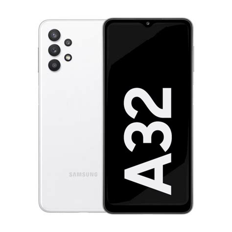 Samsung Sm A325 Galaxy A32 White Dual Sim Tehno Store