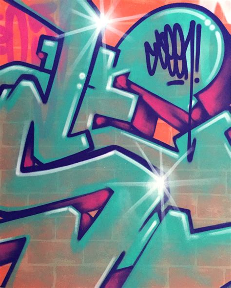 Graffiti Artist Seen Wall 5 Aerosol On Canvas Dirtypilot