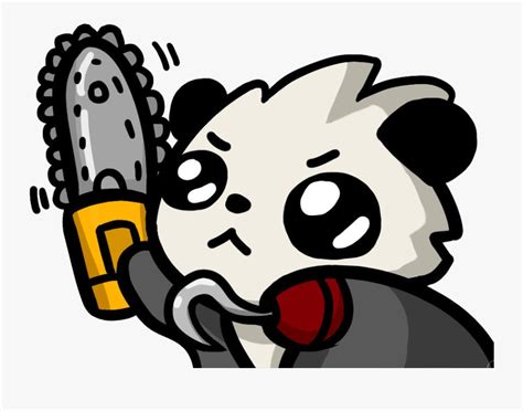 Clip Art Pandachainsaw Discord Panda Emojis For Discord Free