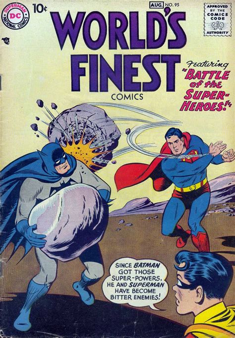 Pin By Zam On Worlds Finest Classic Covers Comic Covers Old Comic
