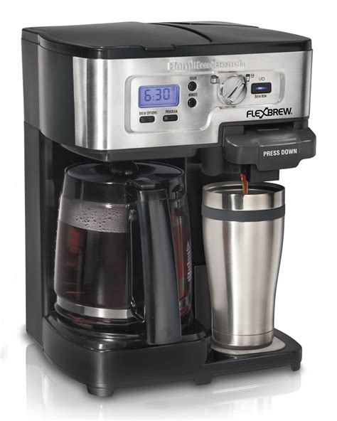 Hamilton Beach Flexbrew Single Serve Full Pot Coffee Maker Sale Coffee