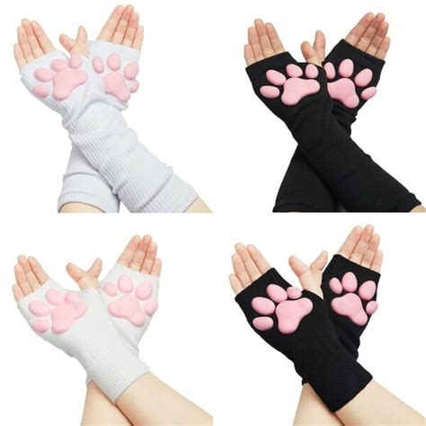 Kawaii 3d Cute Cat Paw Cosplay Gloves Kawaii Fashion Shop Cute