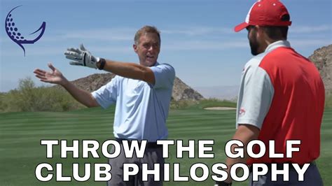 Throw The Golf Club Golf Lesson Youtube