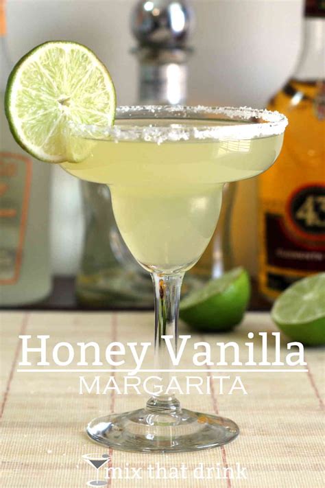 The Honey Vanilla Margarita Adds A Hint Of You Guessed It Honey And