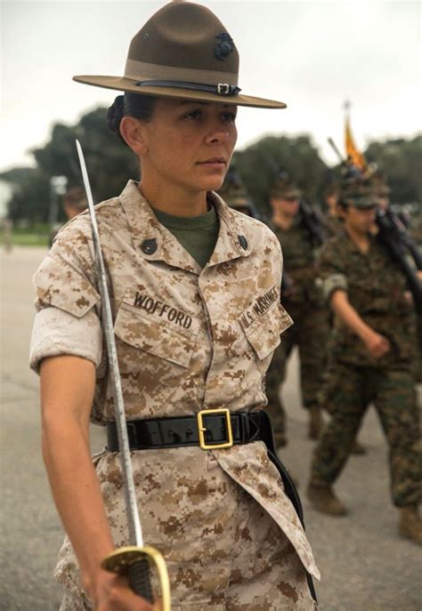 This Was My Senior Drill Instuctor Drill Instructor Female Marines Marine Corps