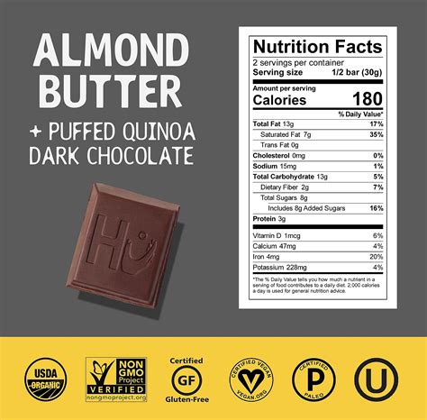 Buy Hu Chocolate Bars Pack Almond Butter Puffed Quinoa Chocolate