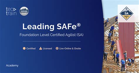 Leading Safe® 60 Training Safe® Agilist Sa Certification