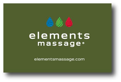 massage t certificates elements massage